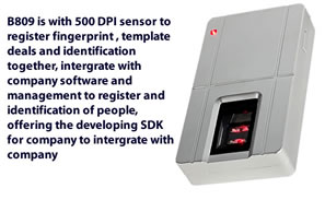 B809 FINGERPRINT READER